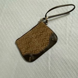 Coach wristlet